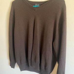 Men’s Dress Sweater Brown.